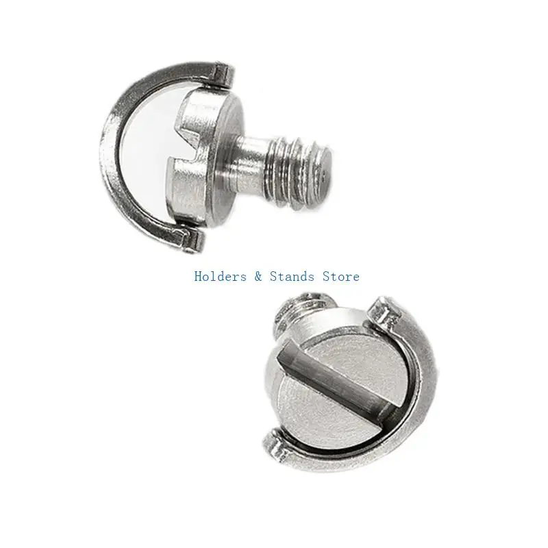 Y4ue pack из 2 винтов с нержавеющей стали D кольцами для камер DSLR и штатива