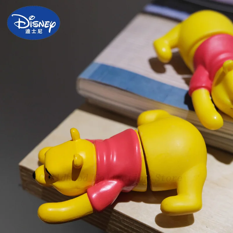 Disney-Winnie PoChaînes Action Figure Toy, Anime Toy, Winnie Vee Down Dolls, Ornements de bureau, Cadeaux modèles, Kawaii, Rétro