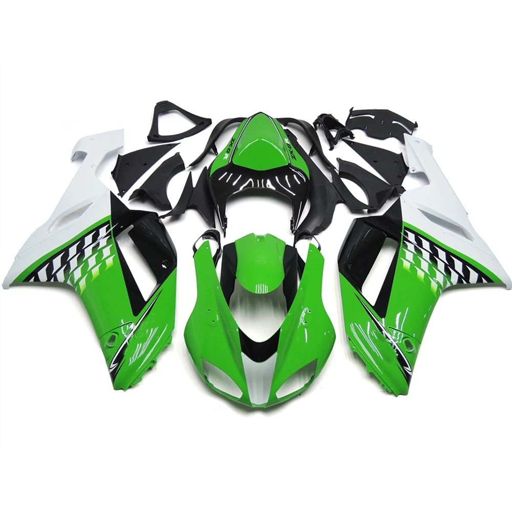 For ZX-6R ZX6R 636 ZX600R 2007 2008 Motorcycle Fairing Kit Fit Bodywork Set High Quality plastic Abs Injection Molding The whole