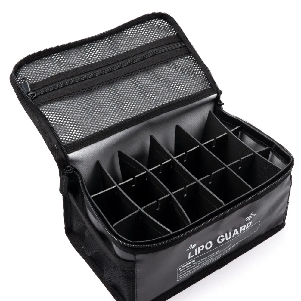 

IFlight Fireproof Explosion Proof Battery Bag UL94 V-0 Safe Charging Storage Pouch Multi-Size for Drone RC Lipo Battery