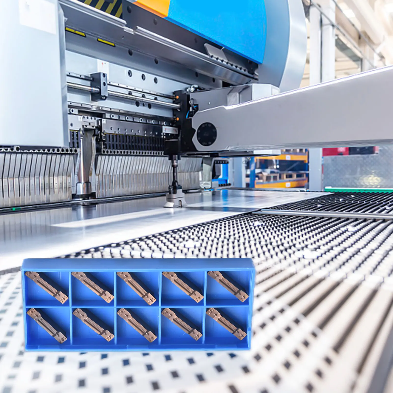 

Parts Insert CNC Metalworking & Manufacturing New Resistance Useful 10Pcs Accessories Carbide Hot Sale MGMN400-M