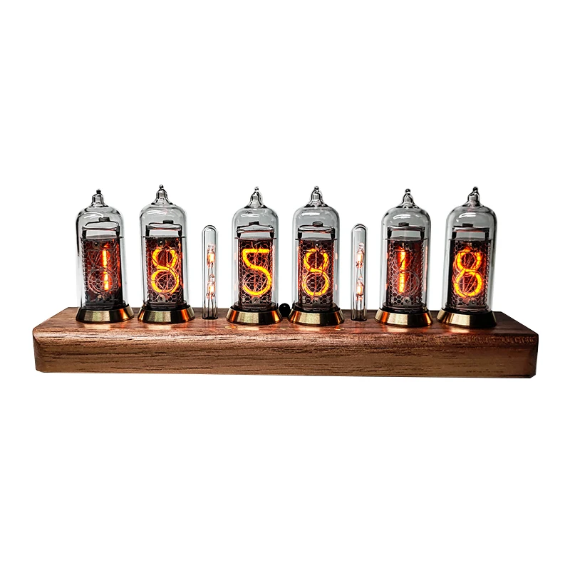 

Former Soviet Union in 14 Nixie Clock Glow Tube Clock With Innovative Design