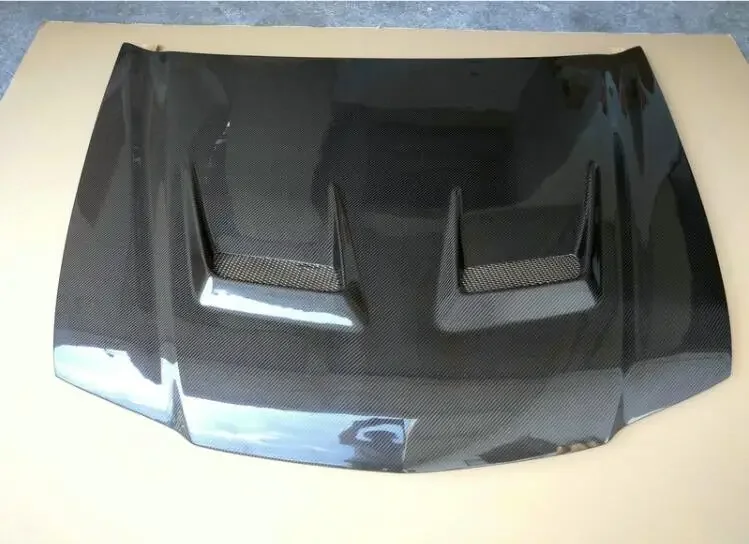 

Carbon Fiber Front Bumper Engine Hood Bonnet Vent Cover For Honda Accord CL7 2003 2004 2005 2006 2007