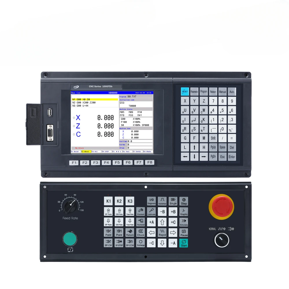 

4-осевой фрезерный контроллер с ЧПУ с ATC + PLC в качестве 4-осевого контроллера ЧПУ системы forfanuc