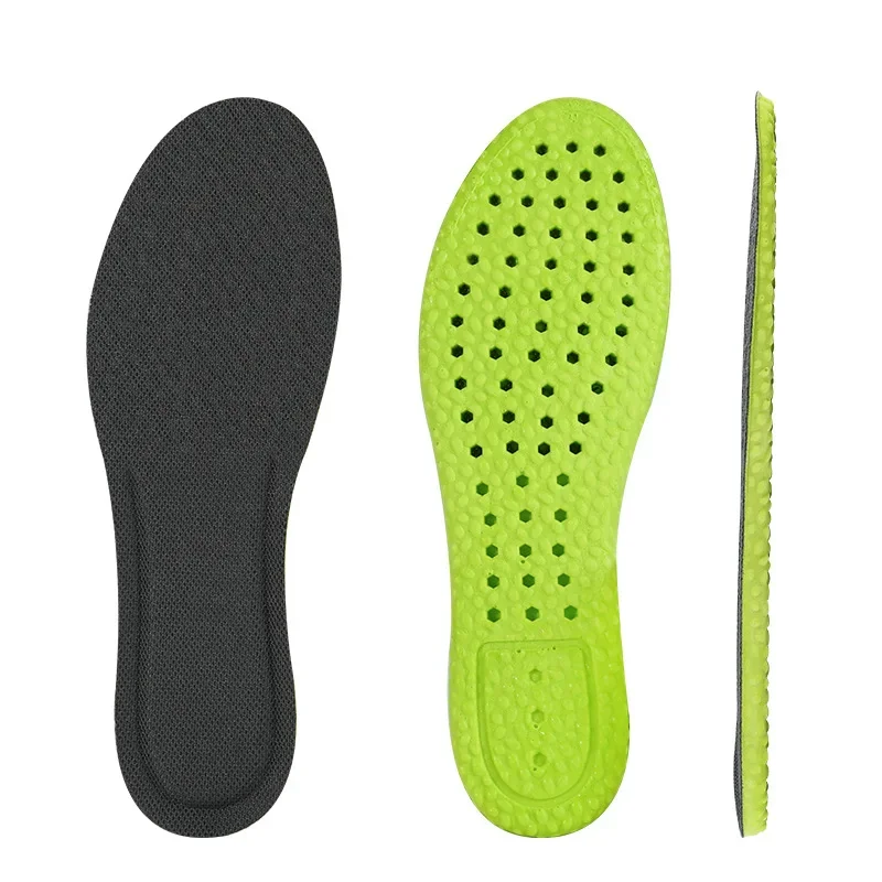 Memory Foam Sports Insoles Cushion Running Shock Absorption Comfortable Breathable Soft For Men Women Everyday Use