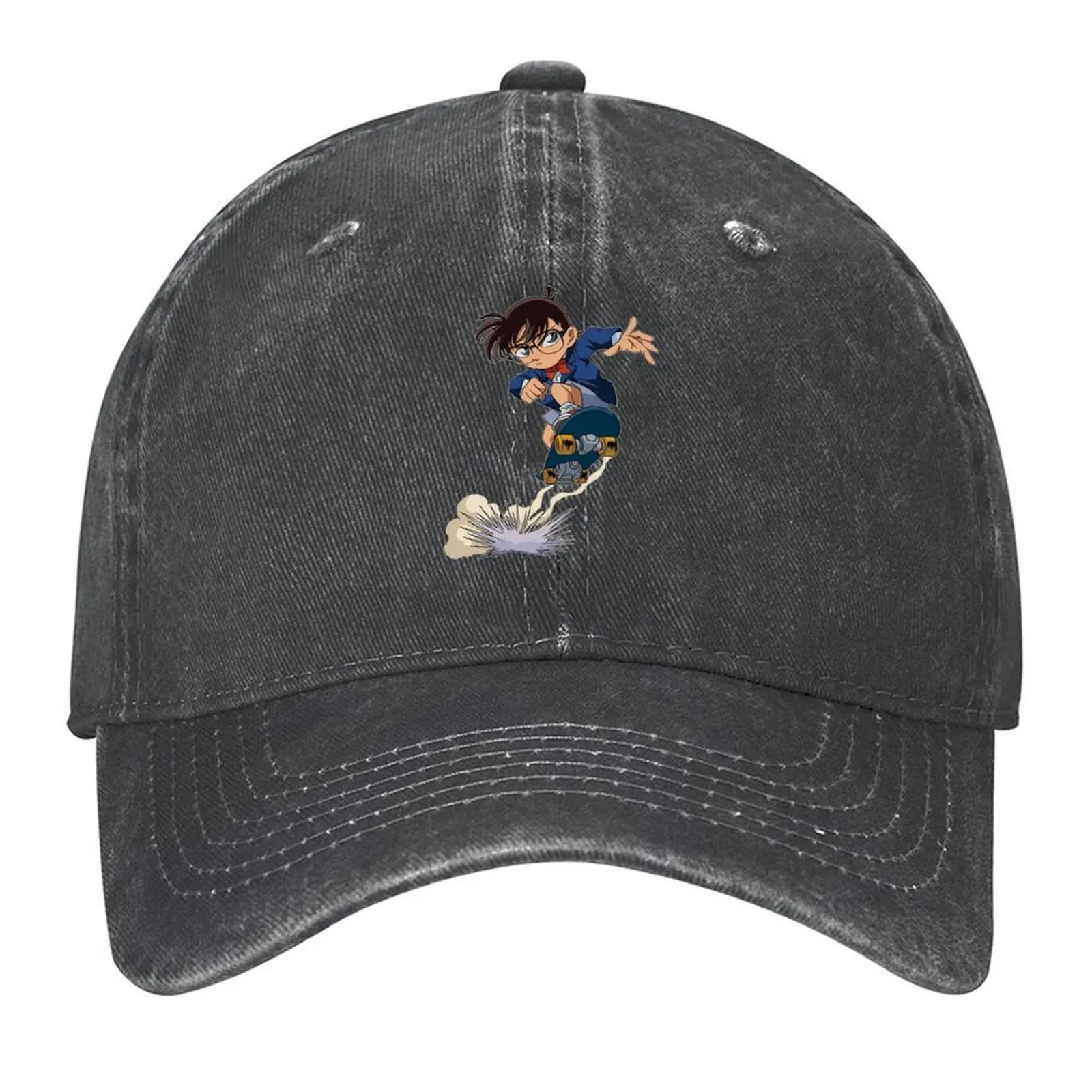 

Case Closed - Detective Conan Baseball Cap Luxury man cap men's big size hat Military Cap Man Wild Ball Hat Women Men's