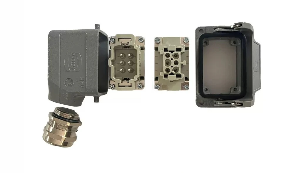 Original HARTING 4-core/6-core/10-core/16-core/24-core combined heavy-duty connector