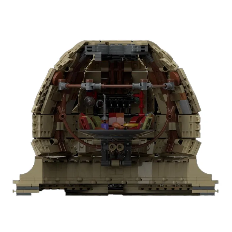 MOC-215050アウターボールマン洞窟ストリートビュービルディングブロックモデル5847パーツMOCクリエイティブボーイズキッズ誕生日ビルディングブロックおもちゃギフト