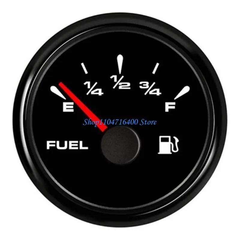Y1gd البحرية مقياس الوقود قارب الغاز متر مستوى الديزل السيارات لسيارة شاحنة سيارة SUV مع LED الخلفية إشارة قابل للتعديل