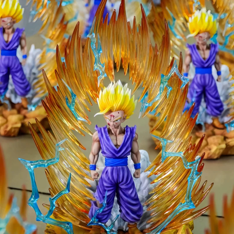 36 cm Figurka Anime Dragon Ball Z Model JT Super Saiyan 2 Goku Gk Figurka akcji PVC Ozdoba kolekcjonerska Zabawki dekoracyjne Prezenty