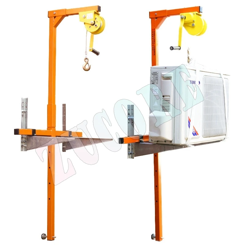 

Портативная подъемная машина, небольшой кран с ручным управлением, подъемный кронштейн, кондиционер, внешняя машина, ремонт крана, подъемный кронштейн