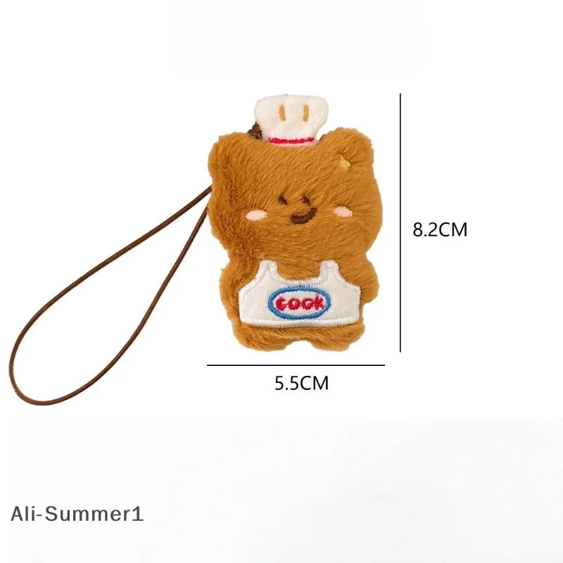 الكرتون أفخم الأرنب الدب القط المفاتيح لطيف الحيوان حقيبة قلادة الديكور سيارة كيرينغ اكسسوارات للنساء الأزواج Kawaii هدية