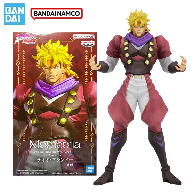 

Bandai Original Banpresto JoJo's Bizarre Adventure Mometria 22CM Dior Anime Action Figures Toys for Kids Gifts