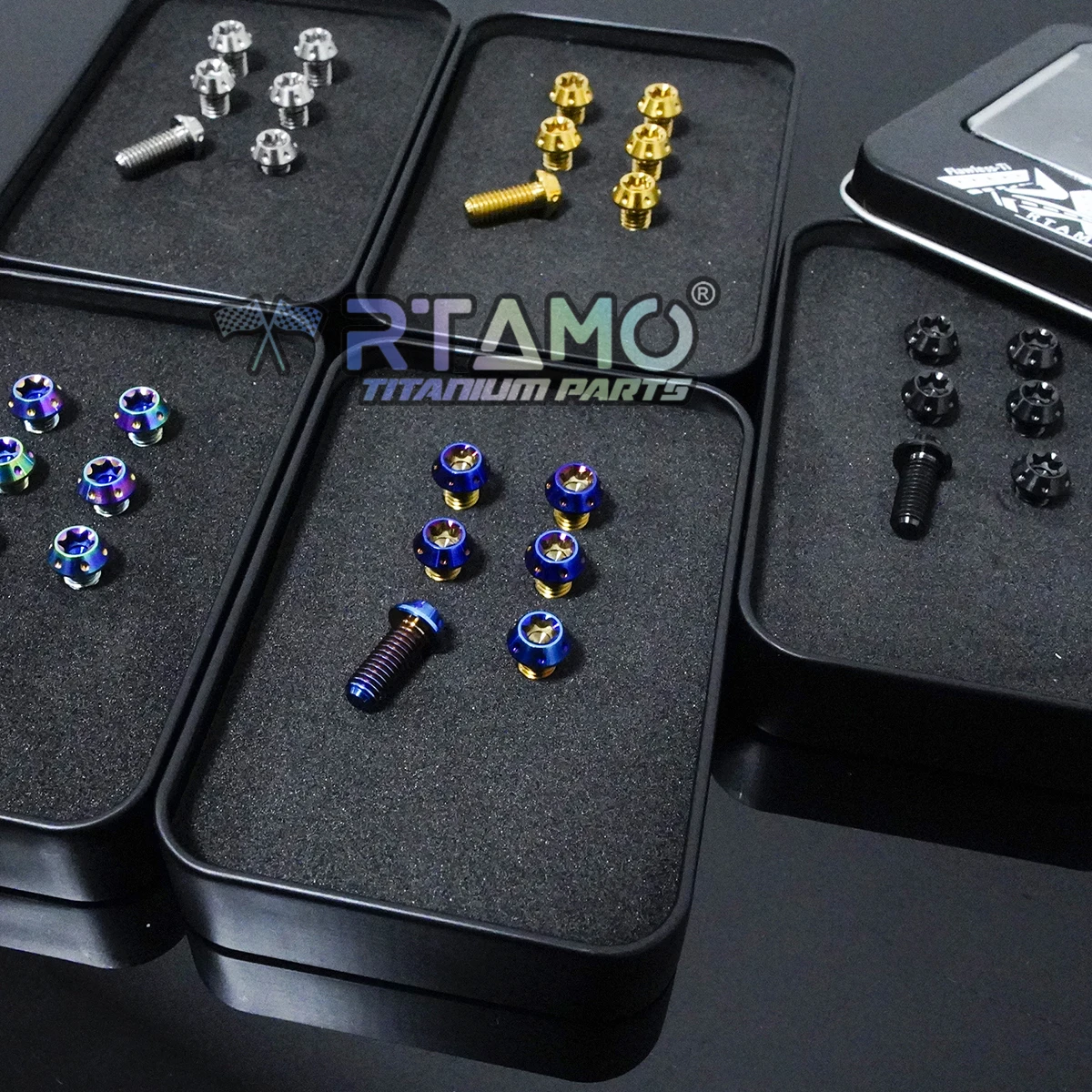 RTAMO Gr5 Titanium Steering Wheel Base Screws M5X12/15/20mm for MoMo NARDI Car Modification Bolts view 4