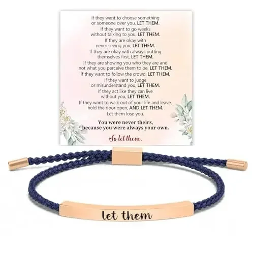 

Vintage Fashion Braided Rope Hand Carved Bracelet Girls Classic Inspirational Stainless Steel Adjustable Bracelet Ladies Jewelry