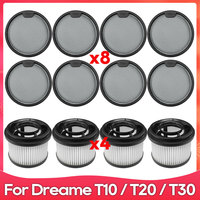 Compatible For Dreame T10, T20, T20 Pro, T30, T30 Neo, R10, R10 Pro, R20, Xiaomi G9 G10 Parts Accessories Front HEPA Filter