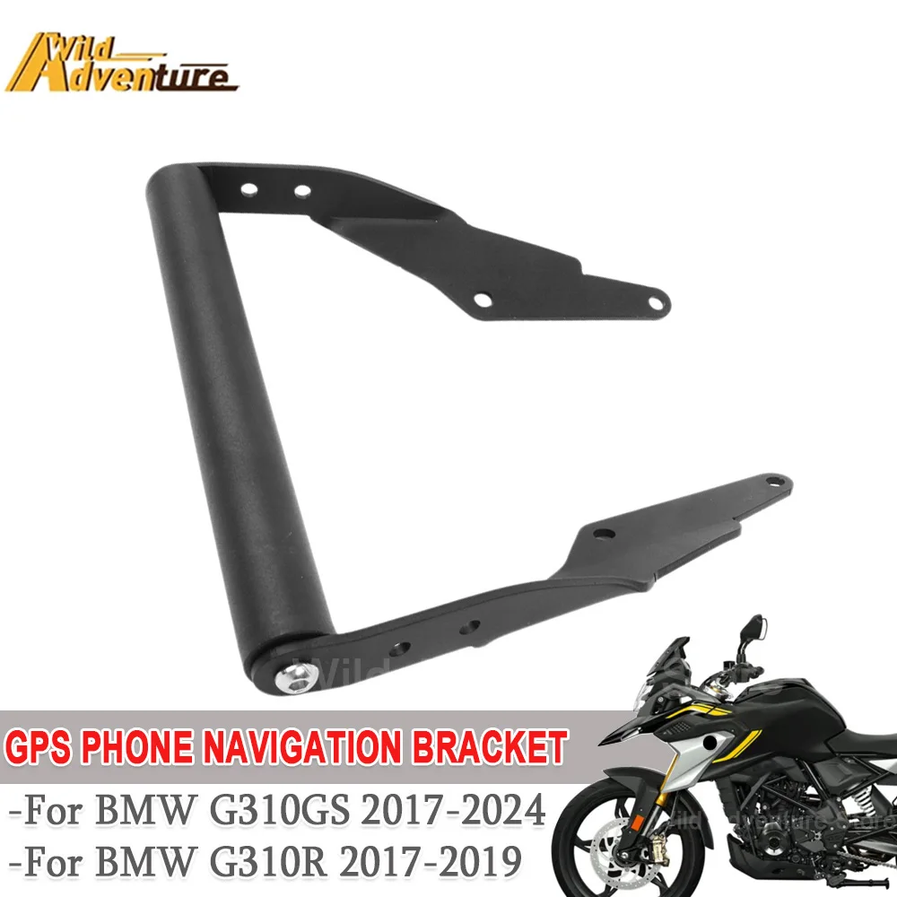 Motorcycle Accessories 22MM Navigation Bracket Stand Holder Phone Mobile Phone GPS Plate Support For BMW G310GS G310R G 310 GS R