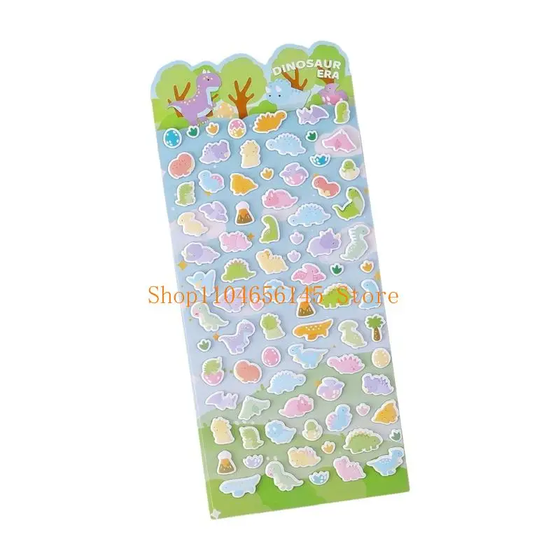 

5asd Foam Animal Sticker for Scrapbooking Journal Planner Child Motivational Sticker