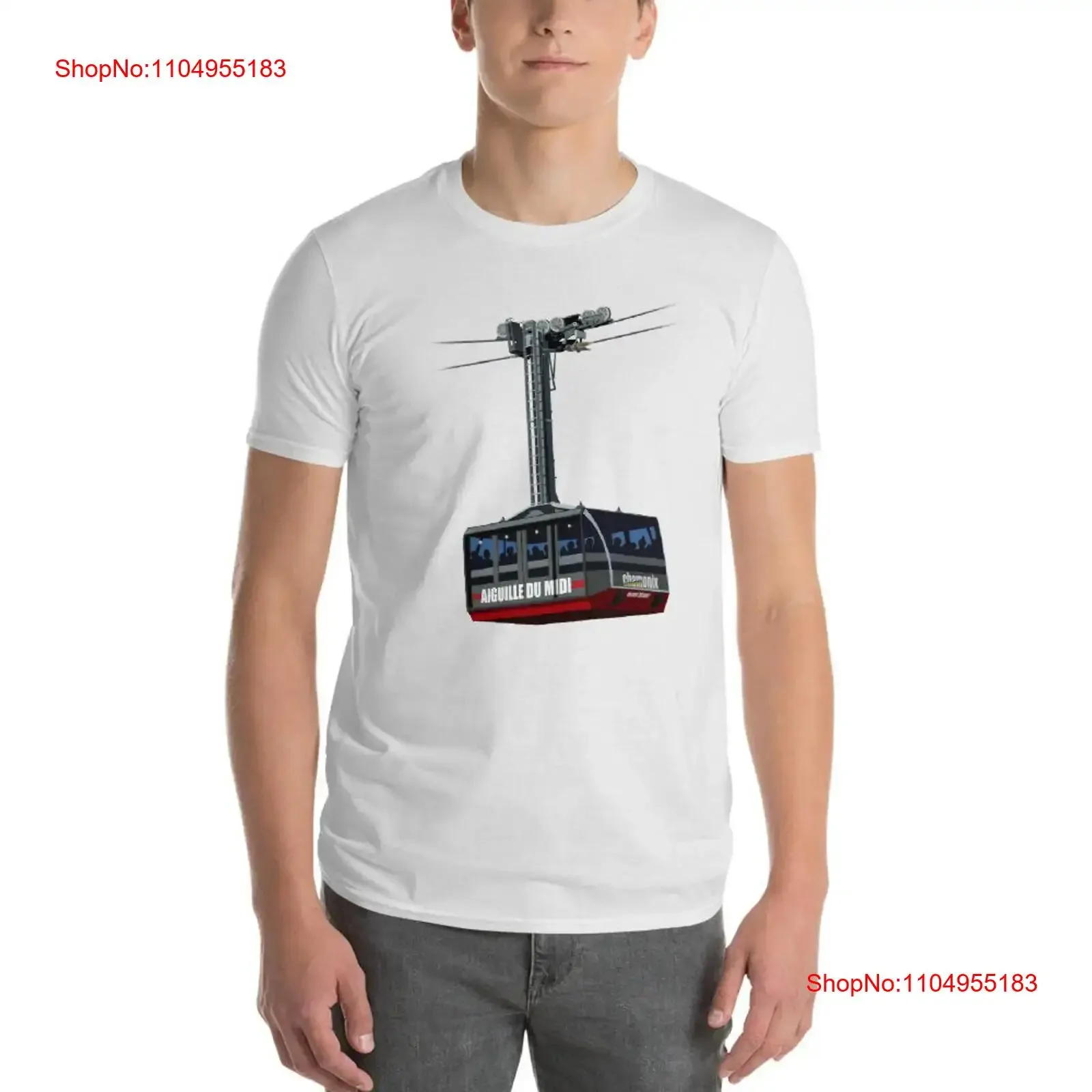 Chamonix Ski Resort camiseta vintage lavada suave ropa de diseñador Top para uso diario estirado Unisex homme cómodo