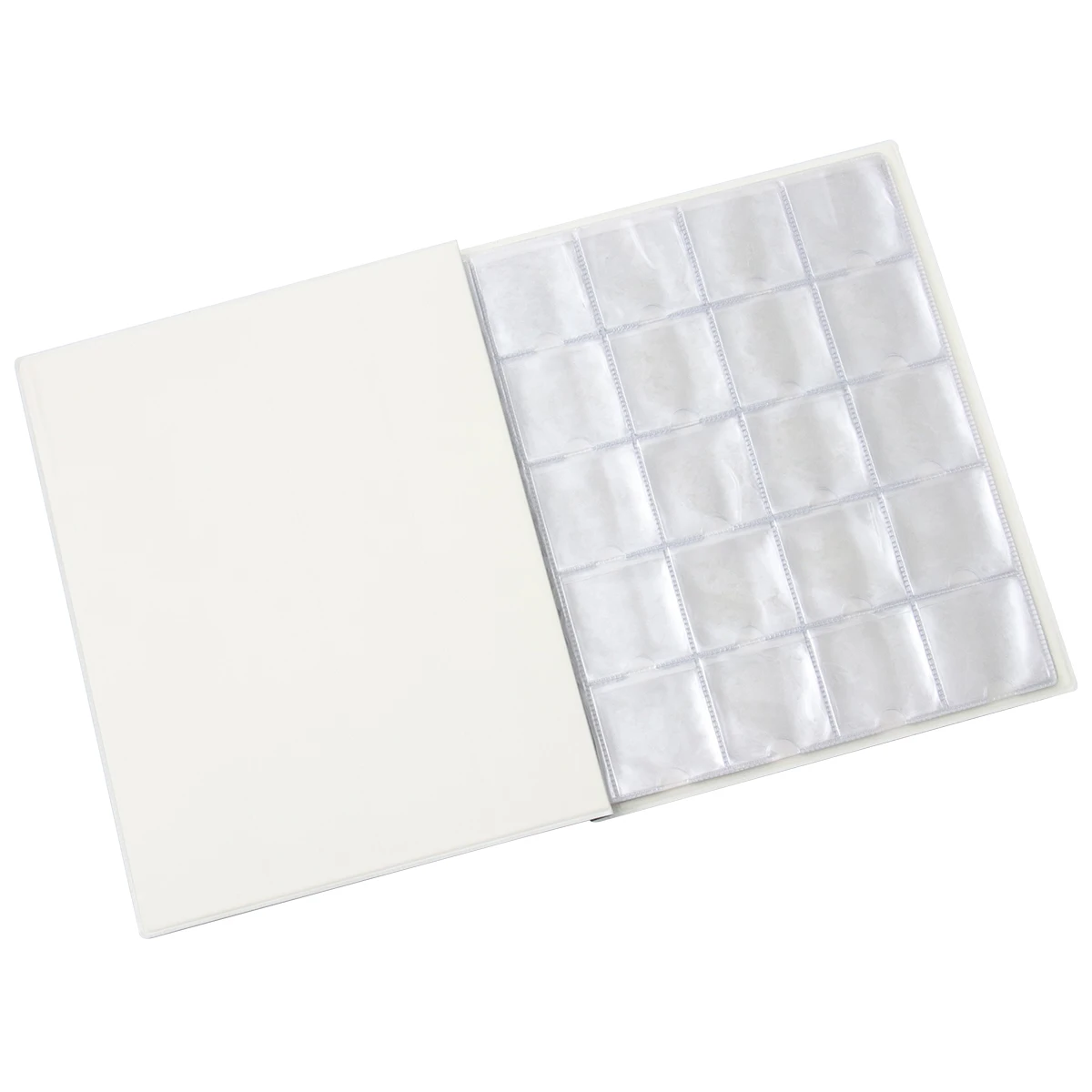 

Coin Collector Collection Book Photo Album Organizer for Coins Tokens Medallions Badges Portable Storage Display