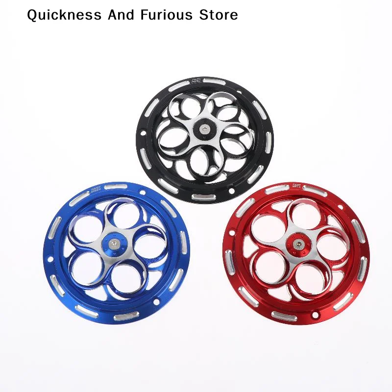 CNC Aluminum Alloy Motorcycle Fan Cover Rotating Cooling Protector For Vespa150 Scooter Motorcycle Engine Modification Accessory