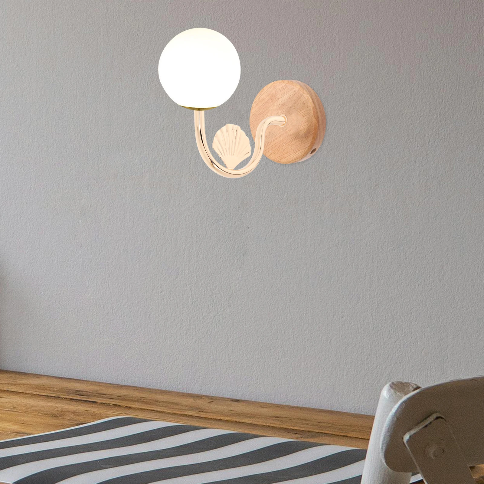 منحني الجذعية مصباح معدني الجذعية استبدال ل الجدار مصباح إصلاح أجزاء تركيبة إضاءة أسفل قضبان لتقوم بها بنفسك أضواء الجدار الأنابيب #1