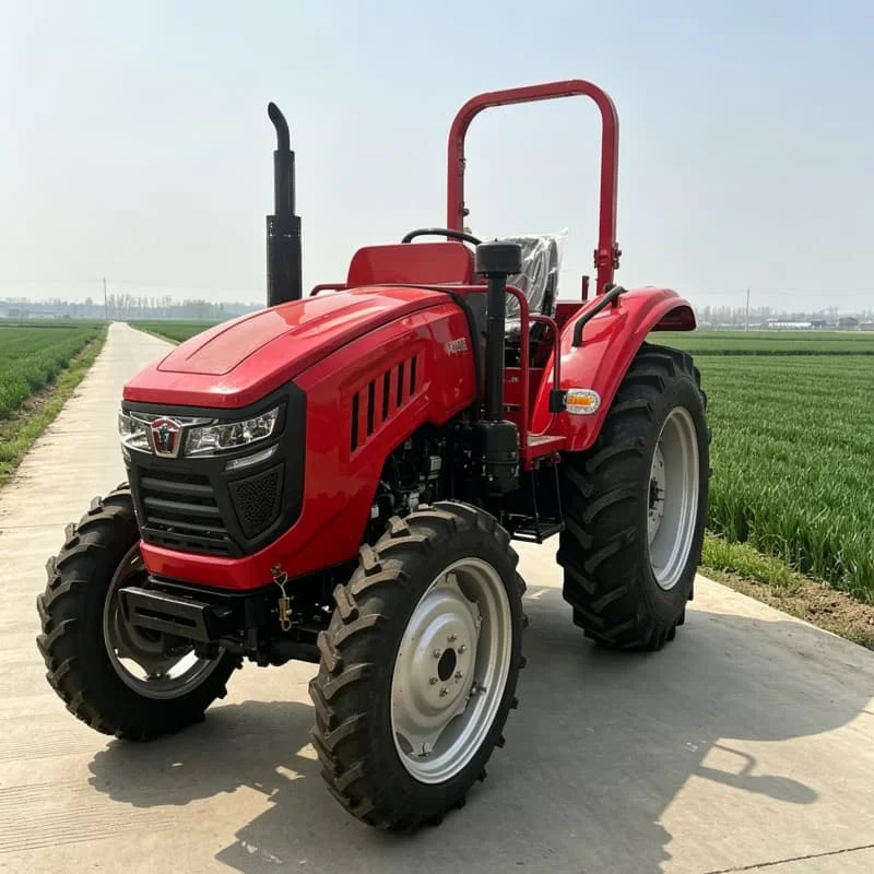 

Customized Farm rotary tiller, wide four-wheel high-power tractor, efficient wheeled four-wheel ploughing machine
