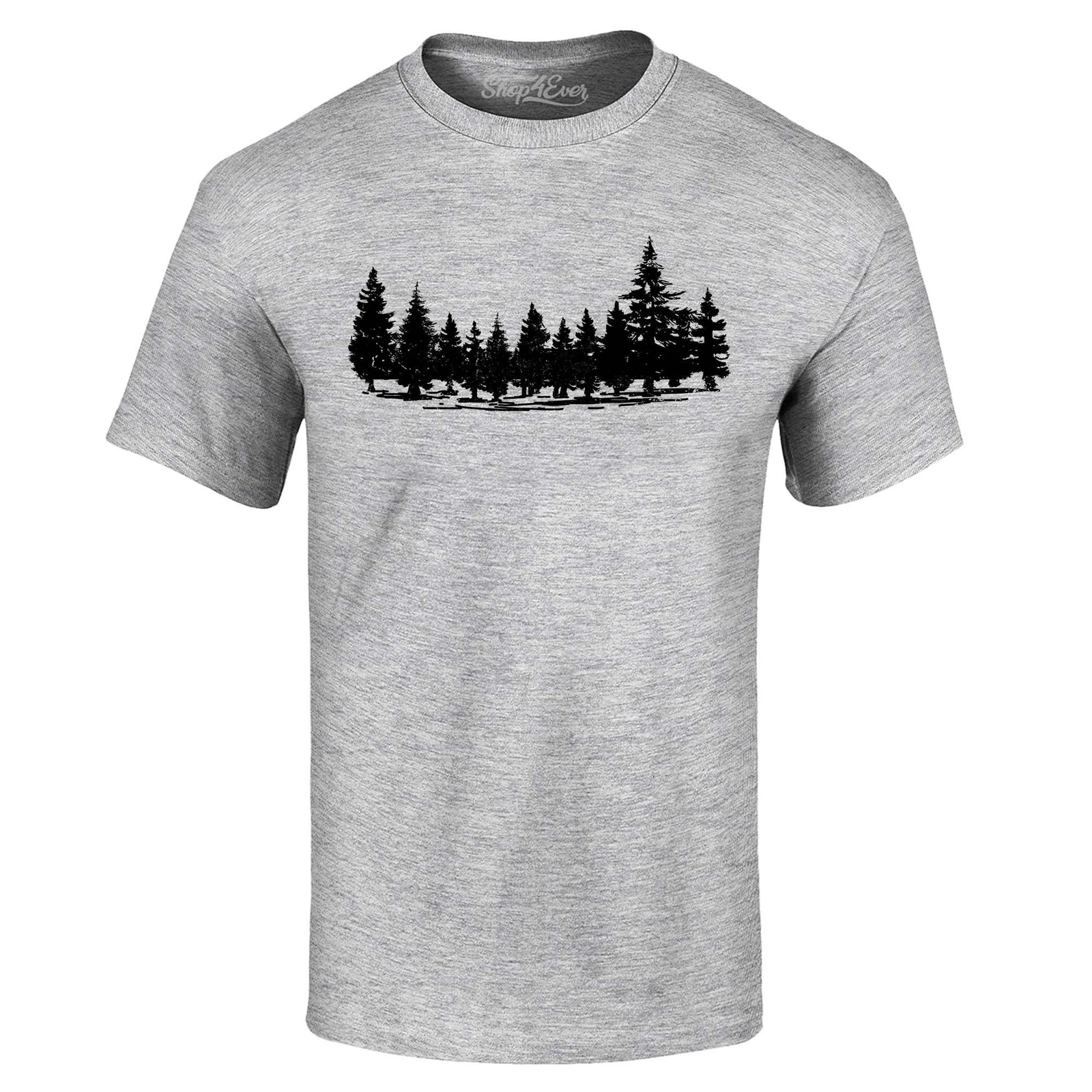 Forest Trees Nature Mountains Wildlife T-shirt Adventurer Explorer Shirt