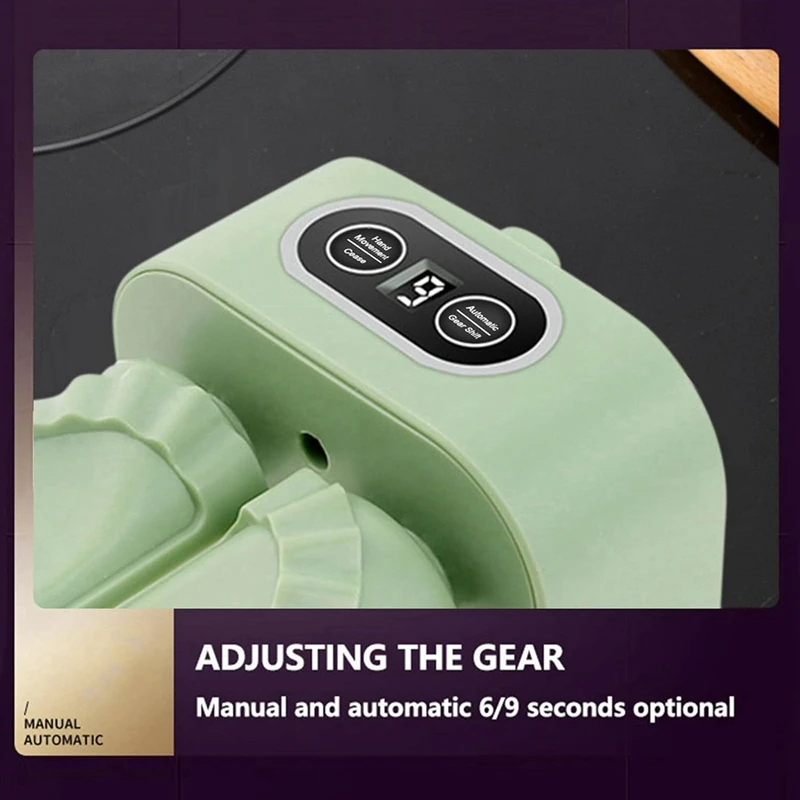 Dumpling Maker, Empanada Maker Press, Automatische elektrische Dumpling Machine, Dumpling Skin Pressing Machine Grijs-Wit Gemakkelijk te gebruiken