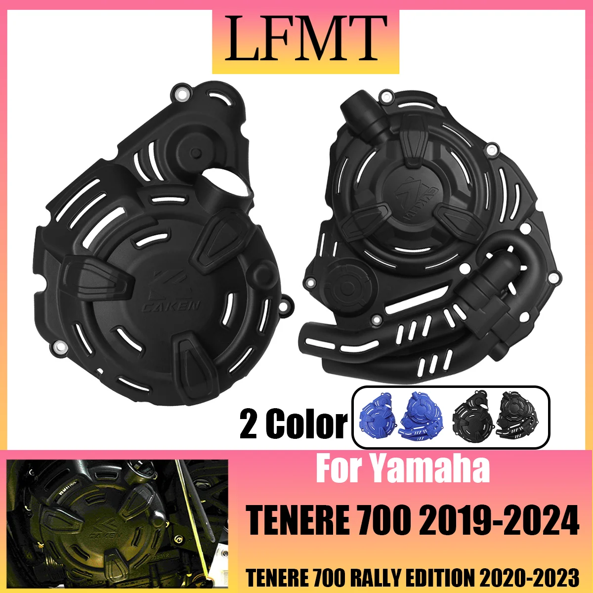 

2023 Engine Ignition Cover Clutch Protector Motorcycle Accessories For Yamaha Tenere 700 XTZ 700 Tenere700 XTZ700 XSR 700 MT-07