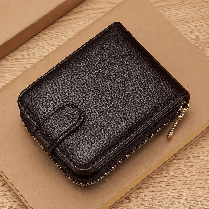 حقيبة بطاقات جديدة مضادة للمغناطيسة، حقيبة بطاقات رخصة القيادة، سحاب، حافظة متعددة البطاقات، حقيبة تغيير متكاملة.