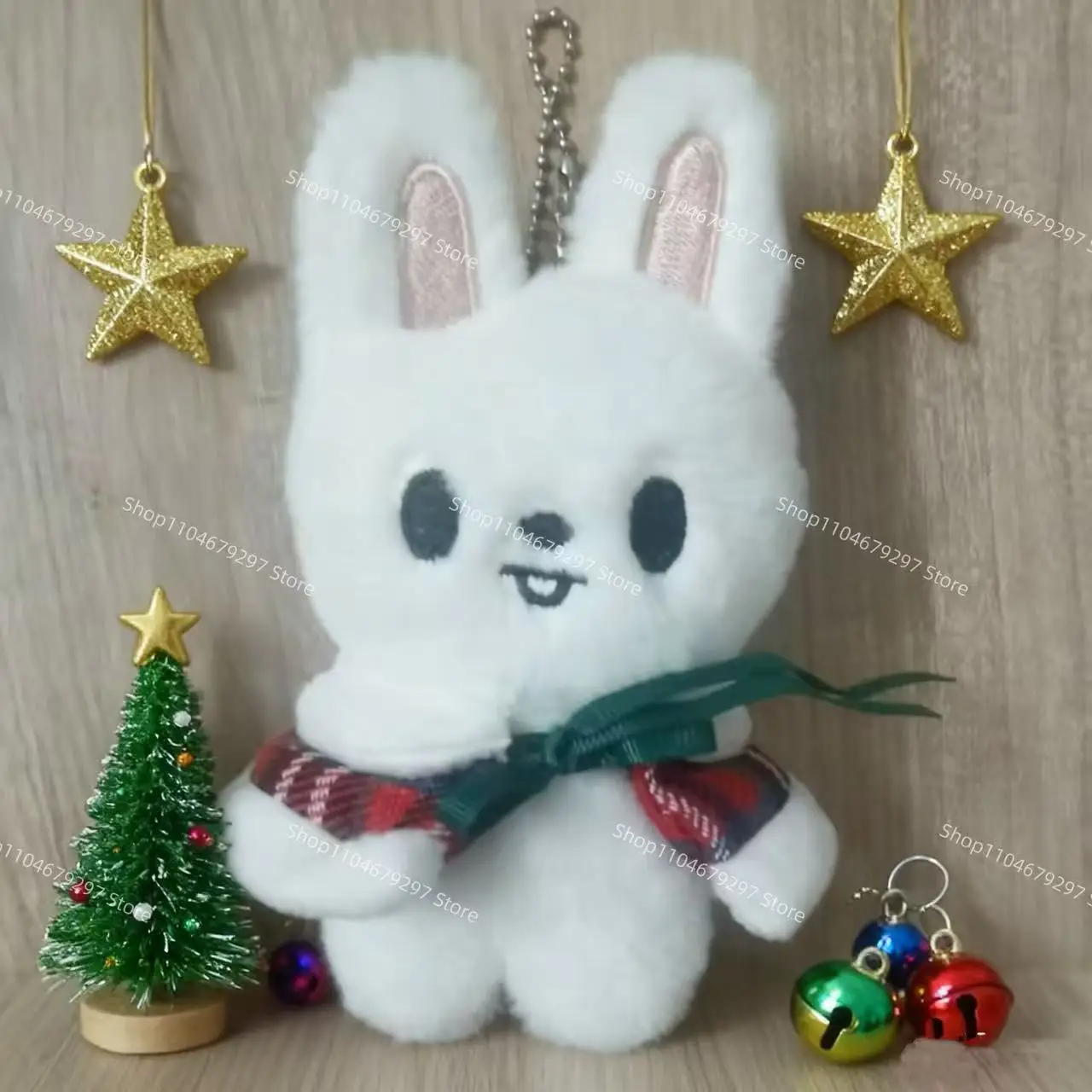 SKZOO porte-clés en peluche enfants errants fête de noël en peluche poupée animale bricolage cape en peluche poupée porte-clés jouet pour enfants cadeau de ventilateur