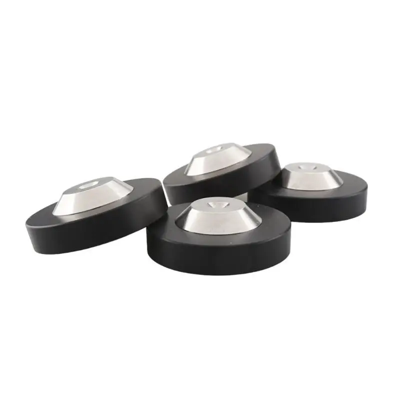 652F 4Pcs Sound Enthusiasts Speakers Isolation Feet Pad Sound Optimizers