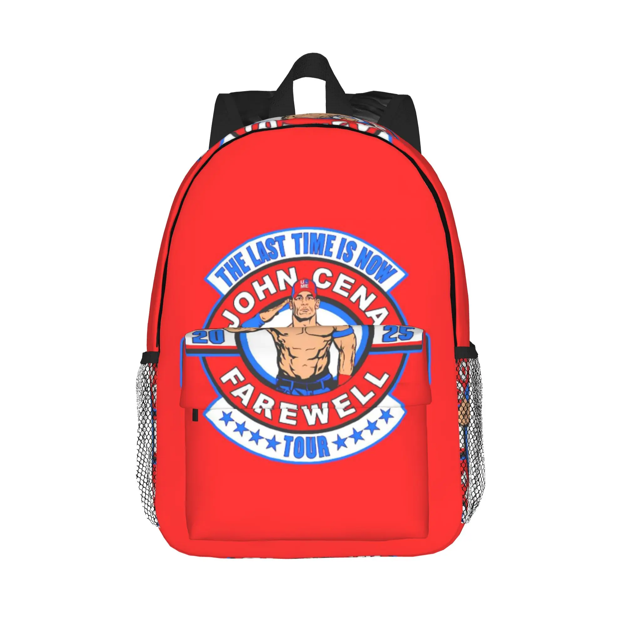Aesthetic John Cena Netflix  Raw Backpack Hot Sale Daypack  Boys Girls BookBag Shoulder Bags for Men Women School Bag
