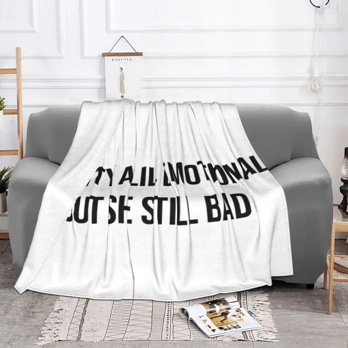 Shawty A Little Emotional Quilt Blanket Blankets & Throws Home And Decoration Throw Blanket