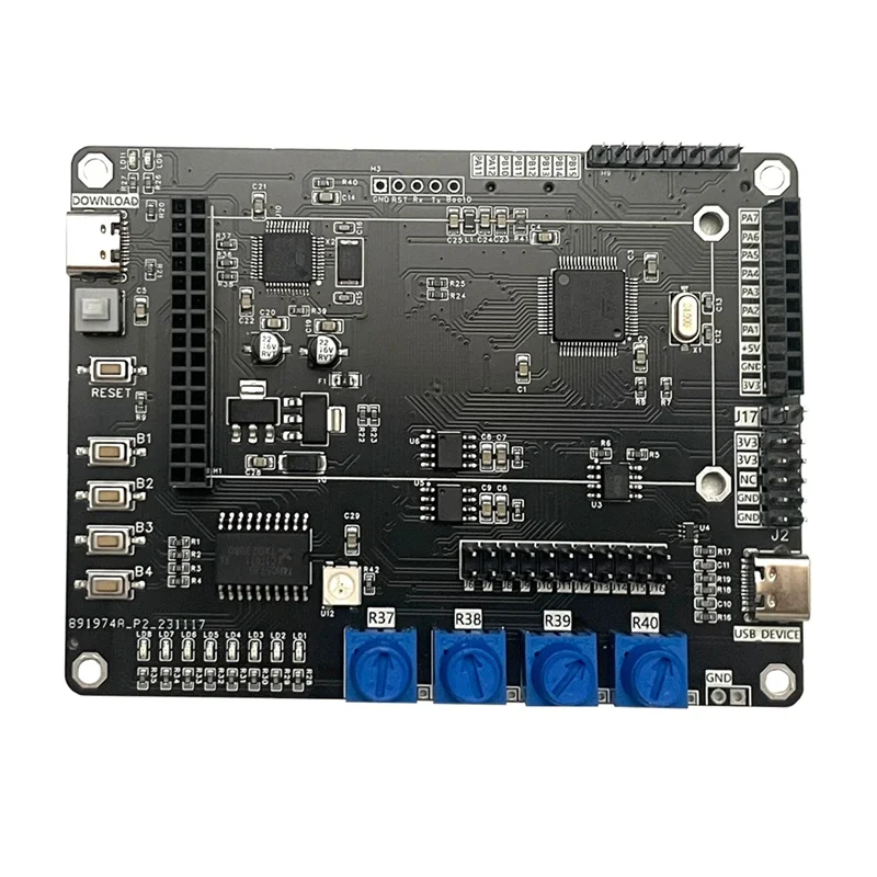 Placa de desenvolvimento Iot Stylish-STM32G431 CT117E-M4 com módulo de exibição LCD de 2,4 polegadas Código de jogo integrado