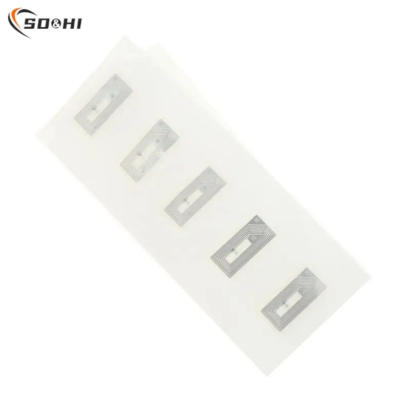 10Pcs NFC Chip Ntag213 Sticker Wet Inlay 11x21MM 13.56MHz RFID Label Tag 213 Anti-counterfeiting Label Electronic Label