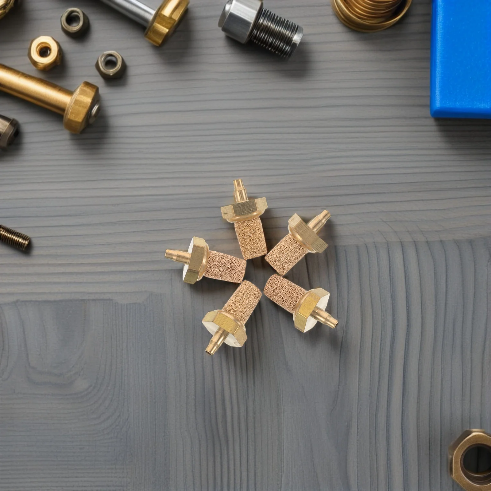 5 قطعة آلة الثلج فوهة مرشح النحاس العالمي صالح لآلات الضباب المرحلة مرشح السوائل فقاعة حجر موزع الهواء تأثير ديسكو