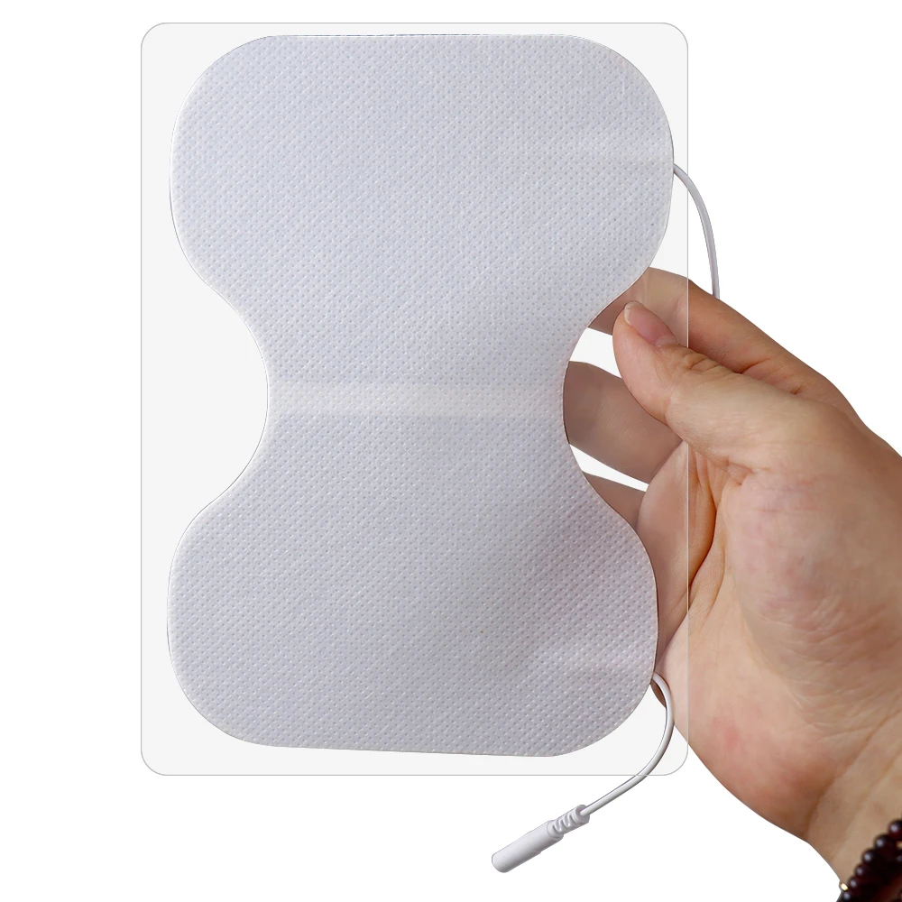 Self Adhesive Replacement TENS Massage Electrodes Pads EMS Electrode Patch Nerve Pulse Digital Acupuncture Muscle Stimulator Gel