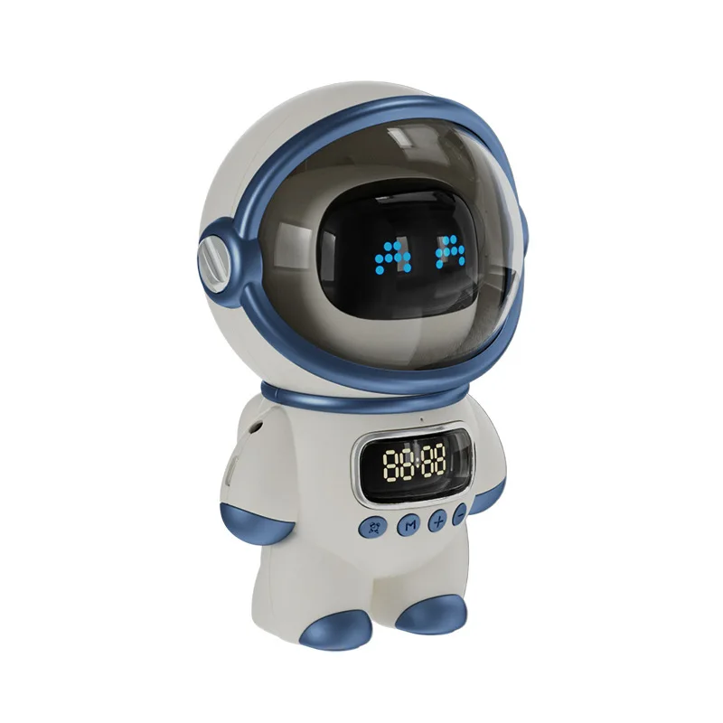

New astronaut AI intelligent voice Bluetooth speaker, clock clock speaker night light