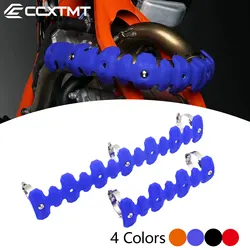 4 Stroke Exhaust Heat Shield Muffler Guard Protector Cover For BETA RR 300 Honda KTM CRF SXF EXCF SMR Yamaha YZF WRF 450 250