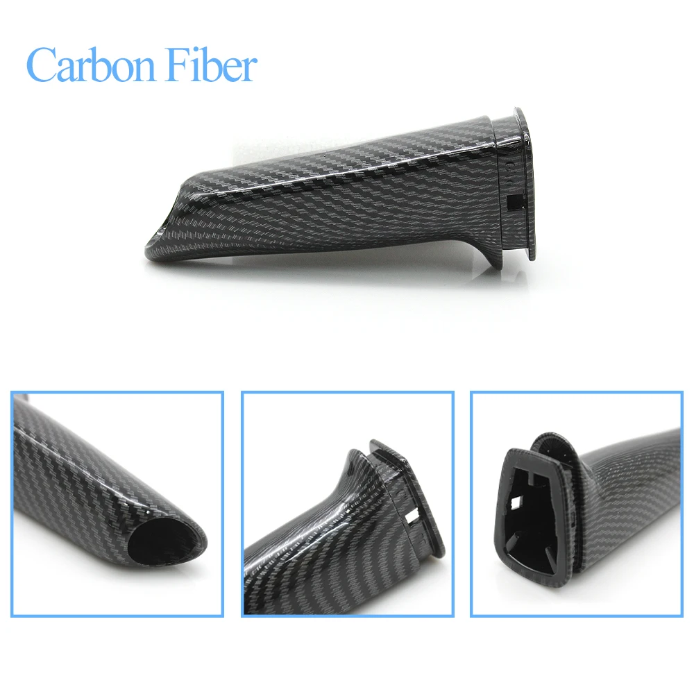 Schwarzer Kohlefaser-Handbremshebel für BMW E81 E82 E87 E88 E90 E91 E92 E93 E60 E61 E63 E64 E84 E83 E85 E86 – Detail 9