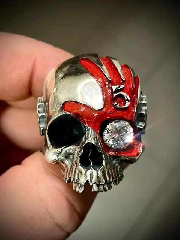 2026Fashion Haunting Formidable Ring New European American Models Hot Selling Accessories For Women Design Sense Crystal Jewelry
