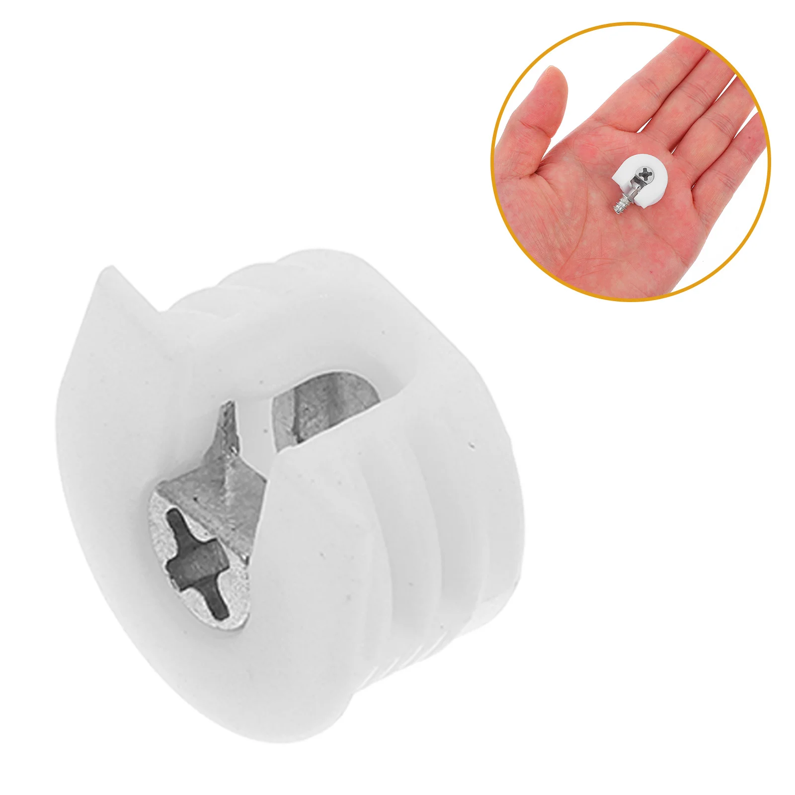 

20Pcs Furniture Cam Connector Set Hidden Shelf Pins for Wardrobe Cabinet Panel Secure Fit No Wobble Strong Load Bearing