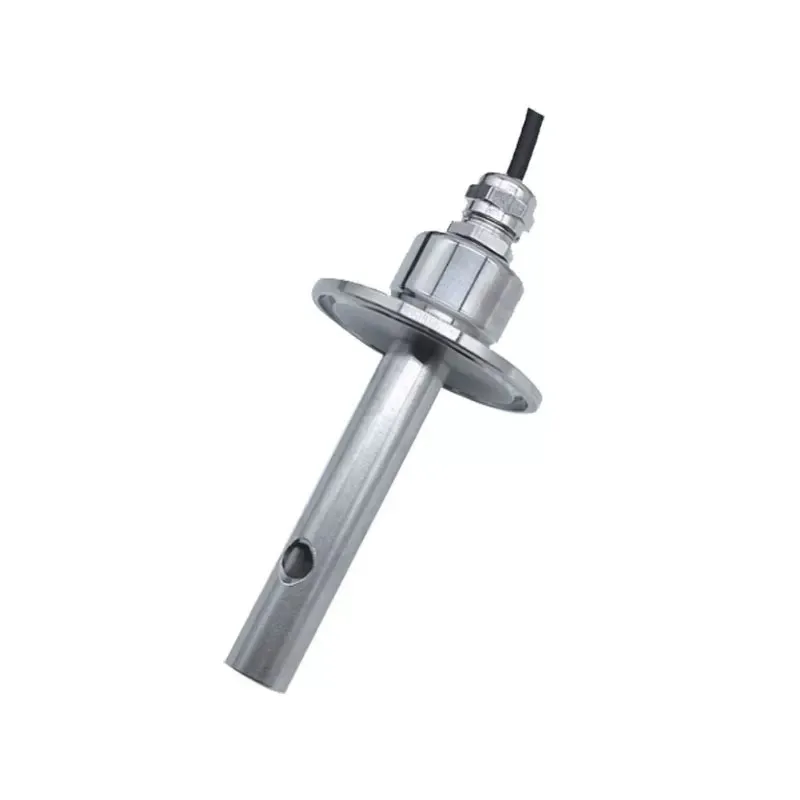 High temperature conductivity electrode flanged clamp electrode, 316 stainless steel sanitary grade water quality sensor