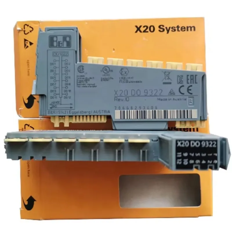 B&R Automation X20 System PLC X20DO8322 8 I/O 8DO Digital Output Slice Module X20DO8322