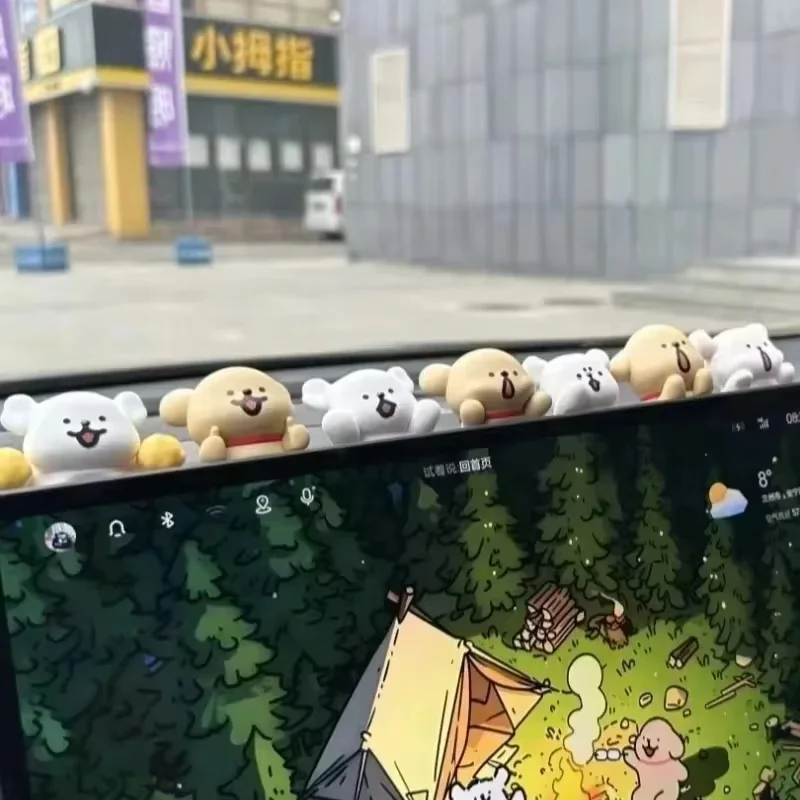 

Genuine Line Dog Maltese Car Decoration Series Blind Box Desktop Decoration Mobile Phone Decoration Cute Dog Decoration Gift