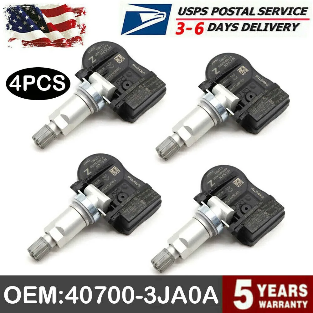 

For Nissan Altima Murano Pathfinder 40700-3JA0B Tire Pressure Sensor TPMS 4PCS