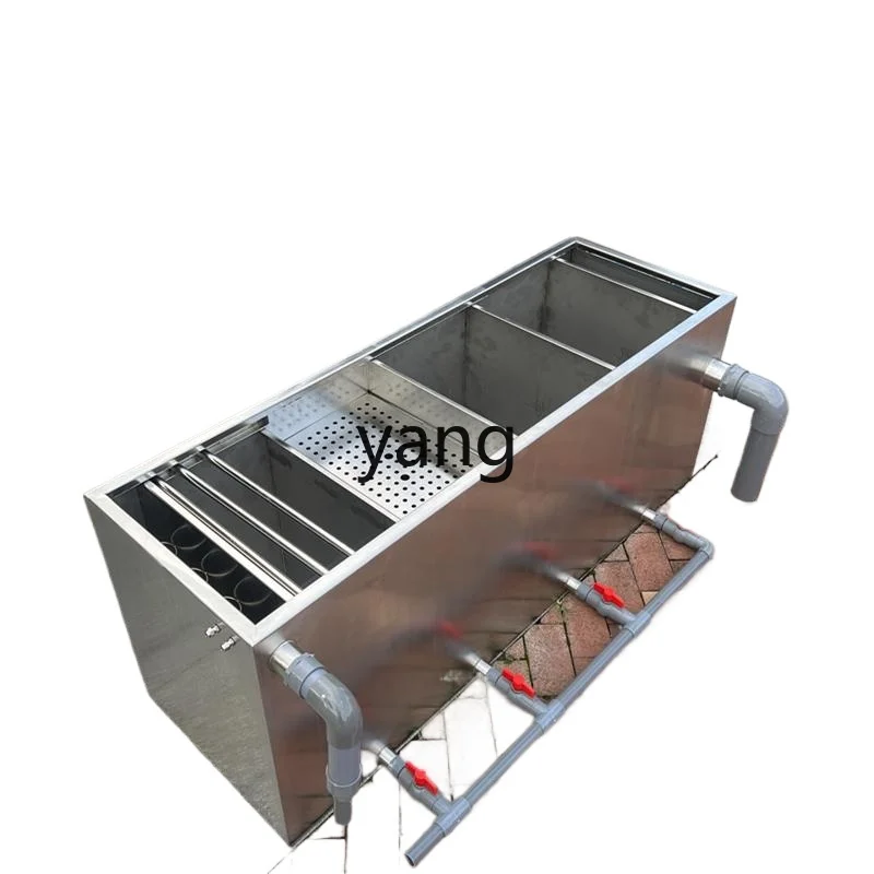 

TGF large fish pond filter box Koi fish pond filter belt precipitation water purification equipment
