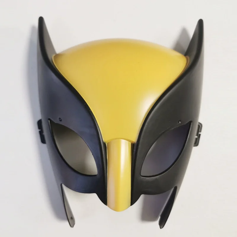 Anime x-men armas de Wolverine PVC creativo retráctil Wolverine garras máscara capa Cosplay accesorios estatuilla juguetes para niños